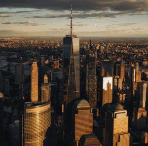 Liberty Tower - sunset