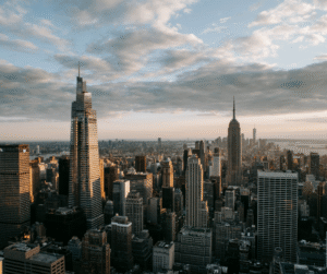 NYC Sunset - midtown looking south - Canva 