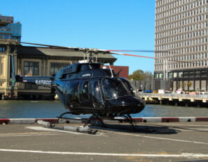 Helicopter - downtown heliport - HeliNY