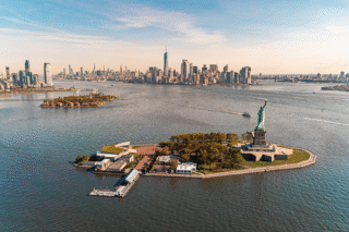 Statue of Liberty - NYC Skyline